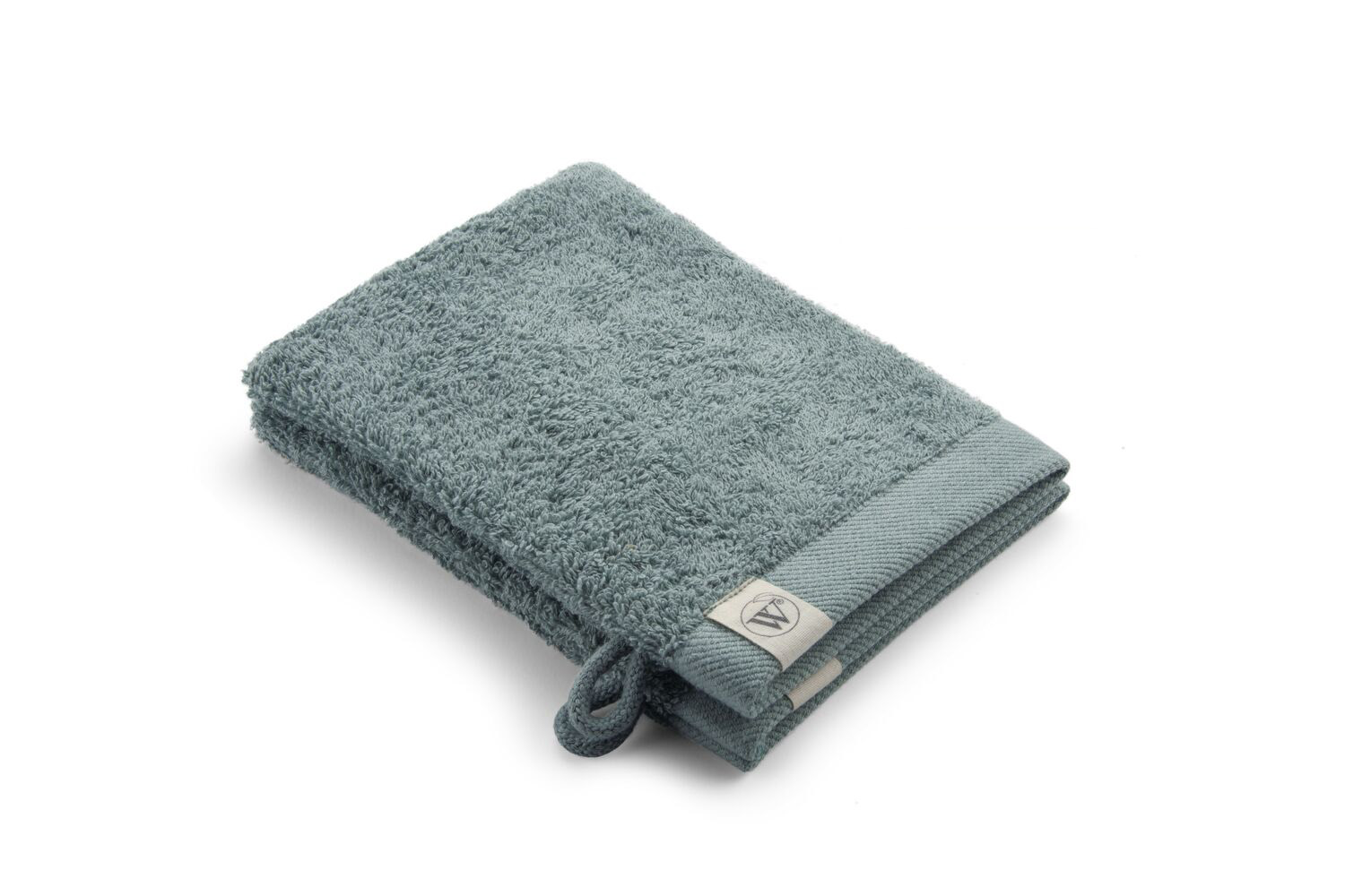 Remade Cotton washand 16x21cm jade (2 stuks)