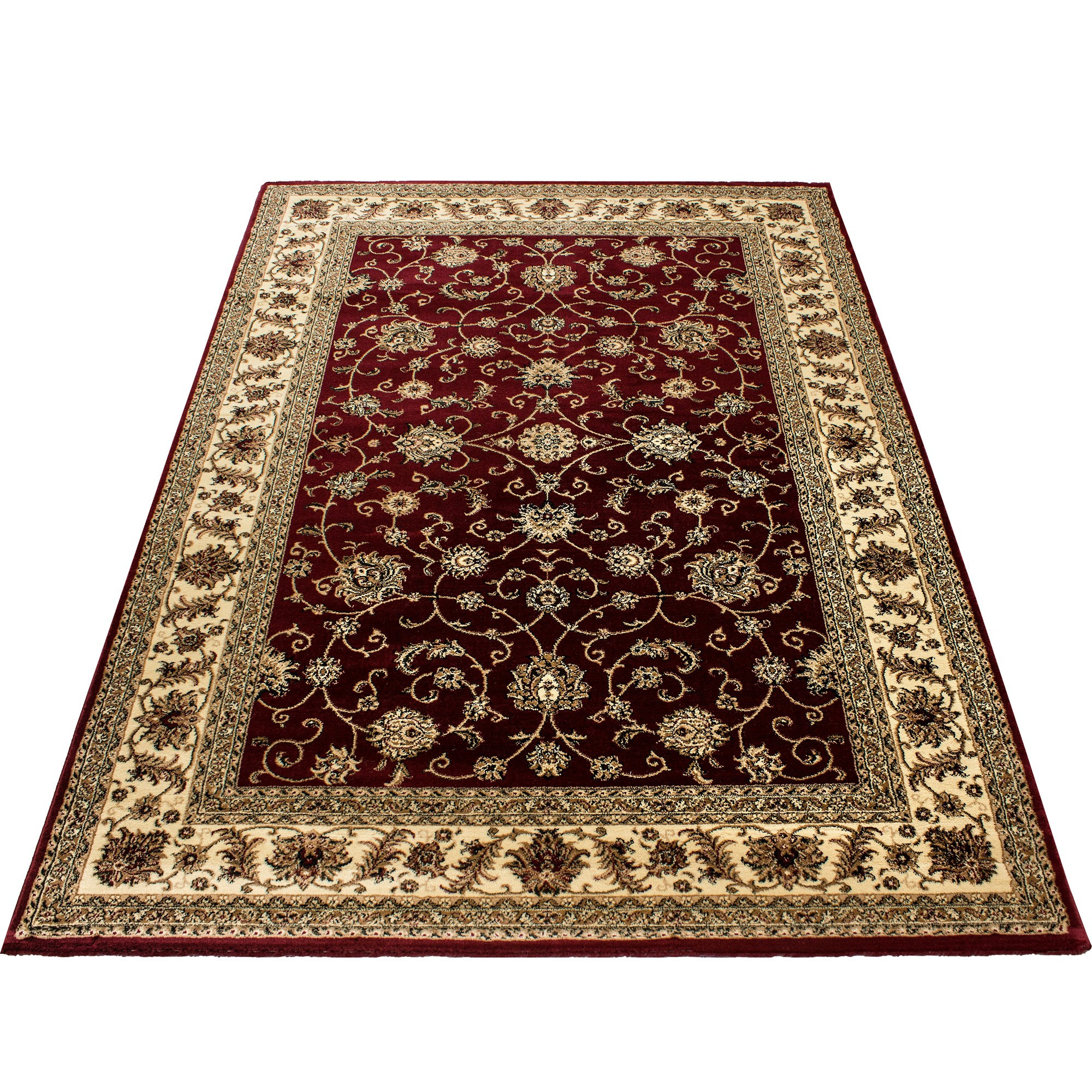 Marrakesh Layla vloerkleed laagpolig rechthoek 240x340cm rood