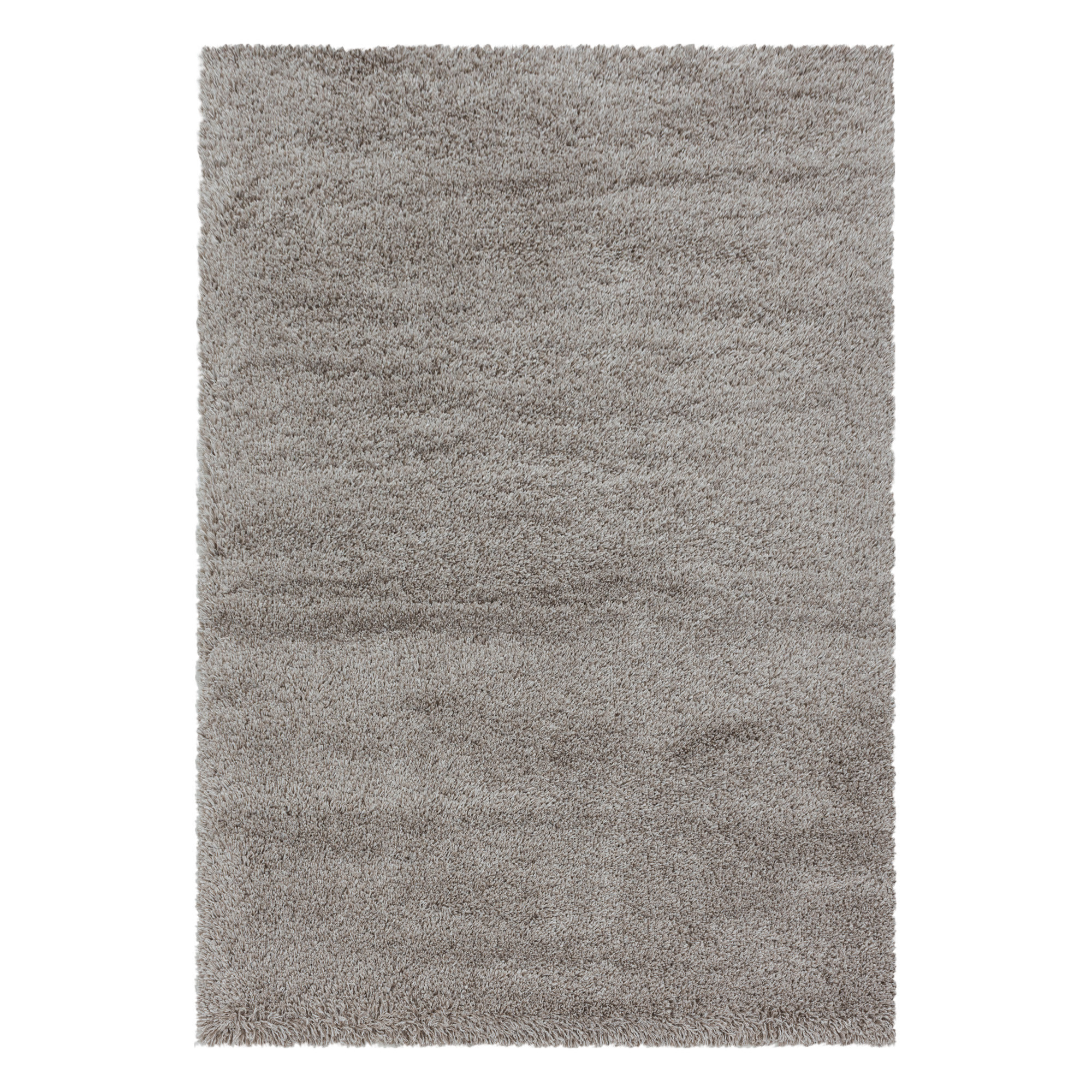 Fluffy Shaggy tapis poils longs rectangle 60x110cm beige