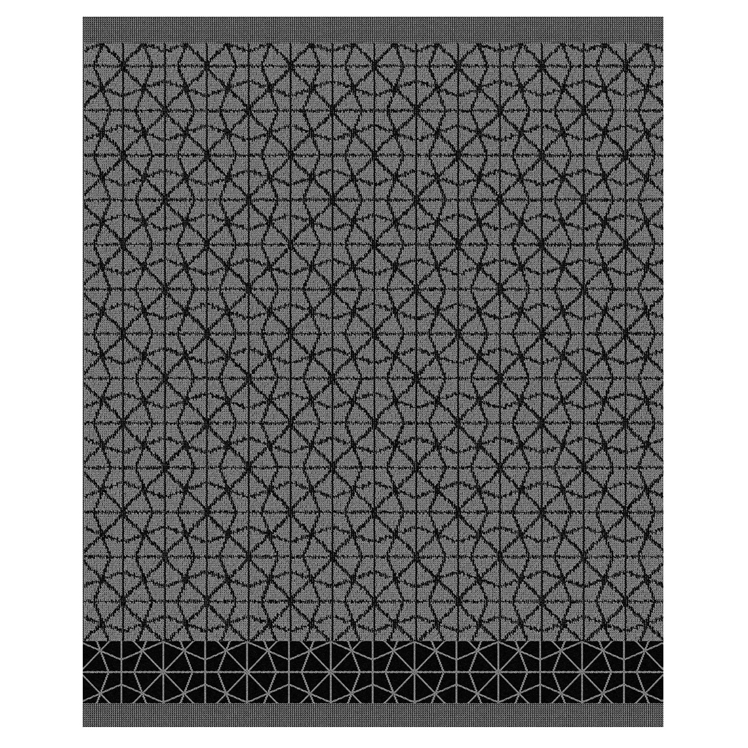 DDDDD Chrystal keukendoek 50x55cm zwart (6 stuks)