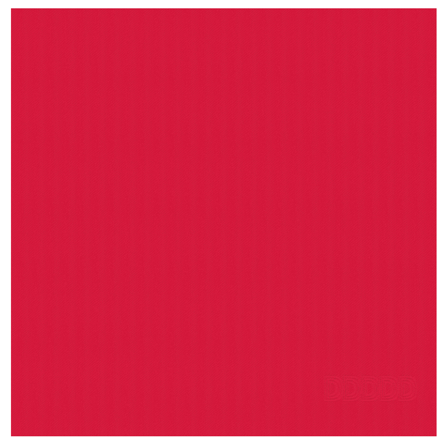 DDDDD Logo theedoek 60x65cm rood (6 stuks)