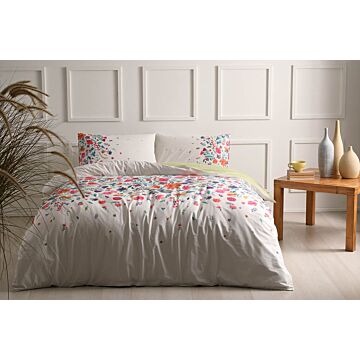 Taç Astin ranforce çift kişilik antibakteriyel nevresim takımı 200x220cm pembe