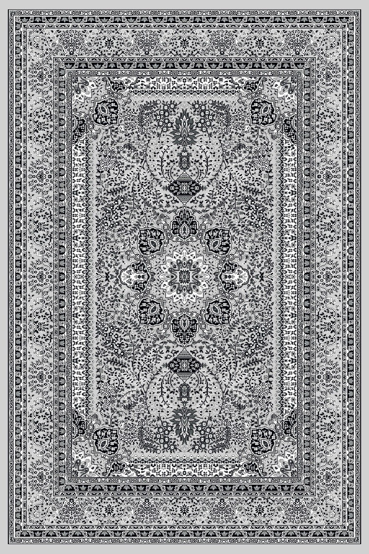 Marrakesh Berber vloerkleed laagpolig rechthoek 300x400cm grijs