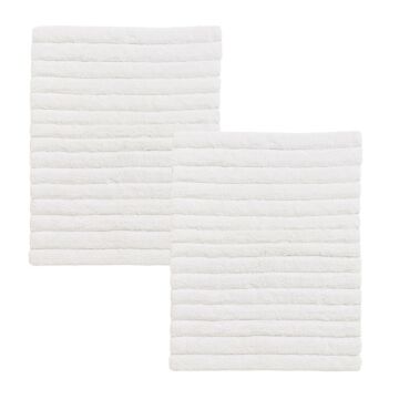 Seahorse Board badmat 50x60cm wit (2 stuks)