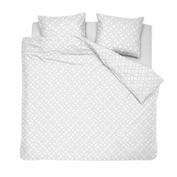 Cinderella Lilou Lits-jumeaux dekbedovertrekset 240x220cm satijn wit