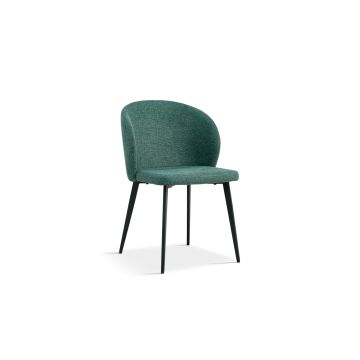 Taren Eetkamerstoel – Stof – Groen
