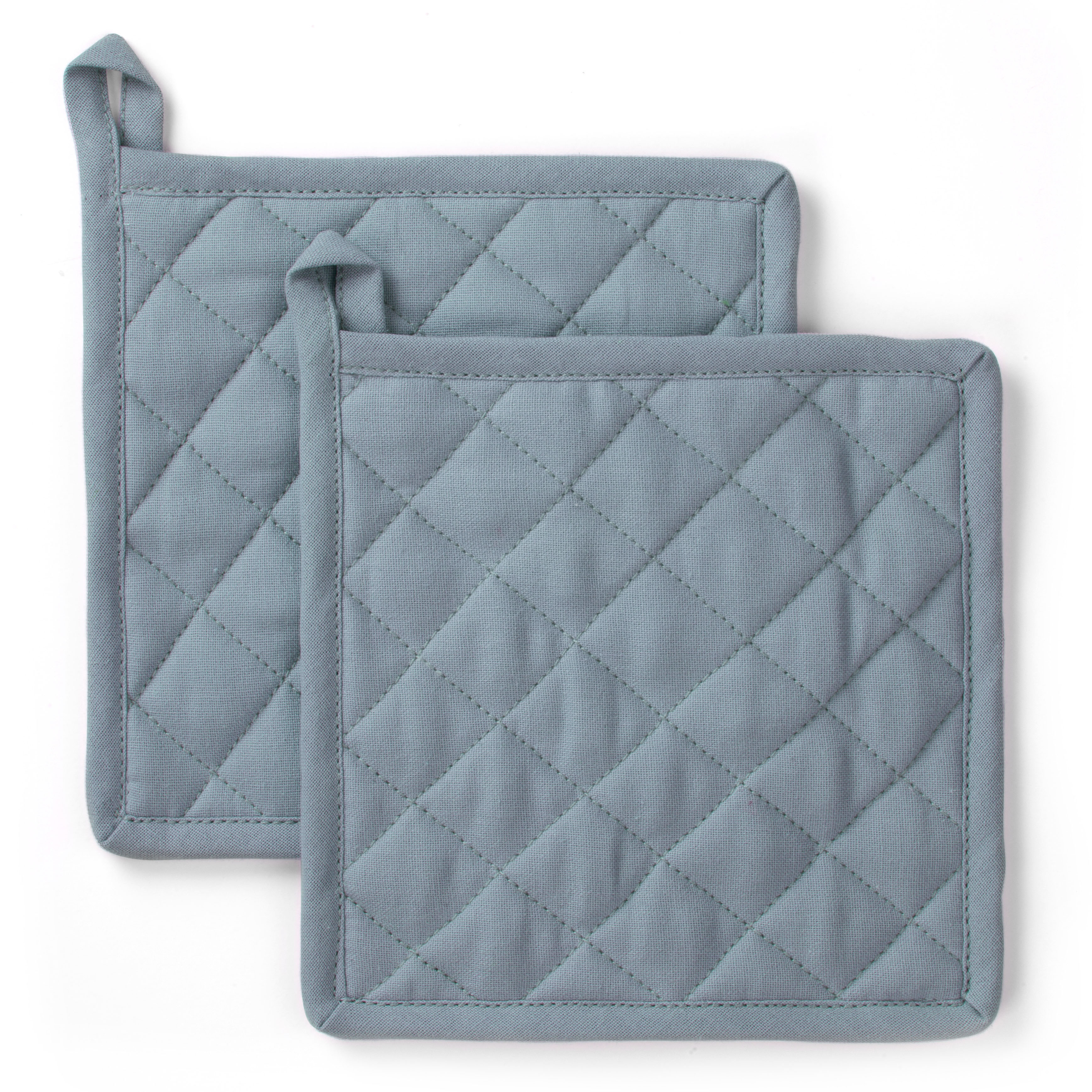 Stay Cold pannenlap 20x20cm blauw (2 stuks)