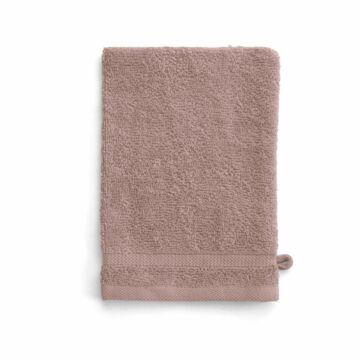 Bath Basics washand 16x21cm oudroze (4 stuks)