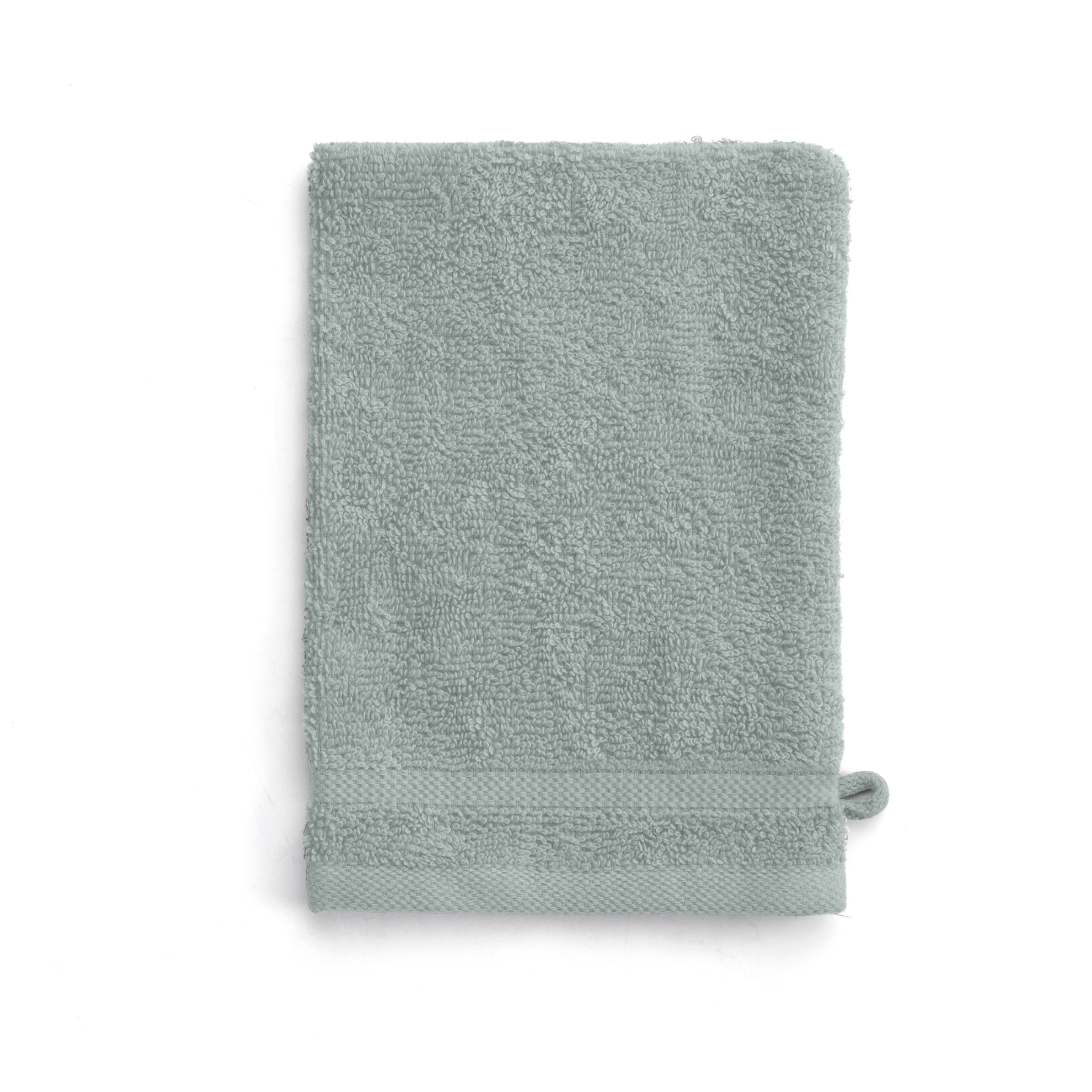 Bath Basics washand 16x21cm zeeblauw (4 stuks)