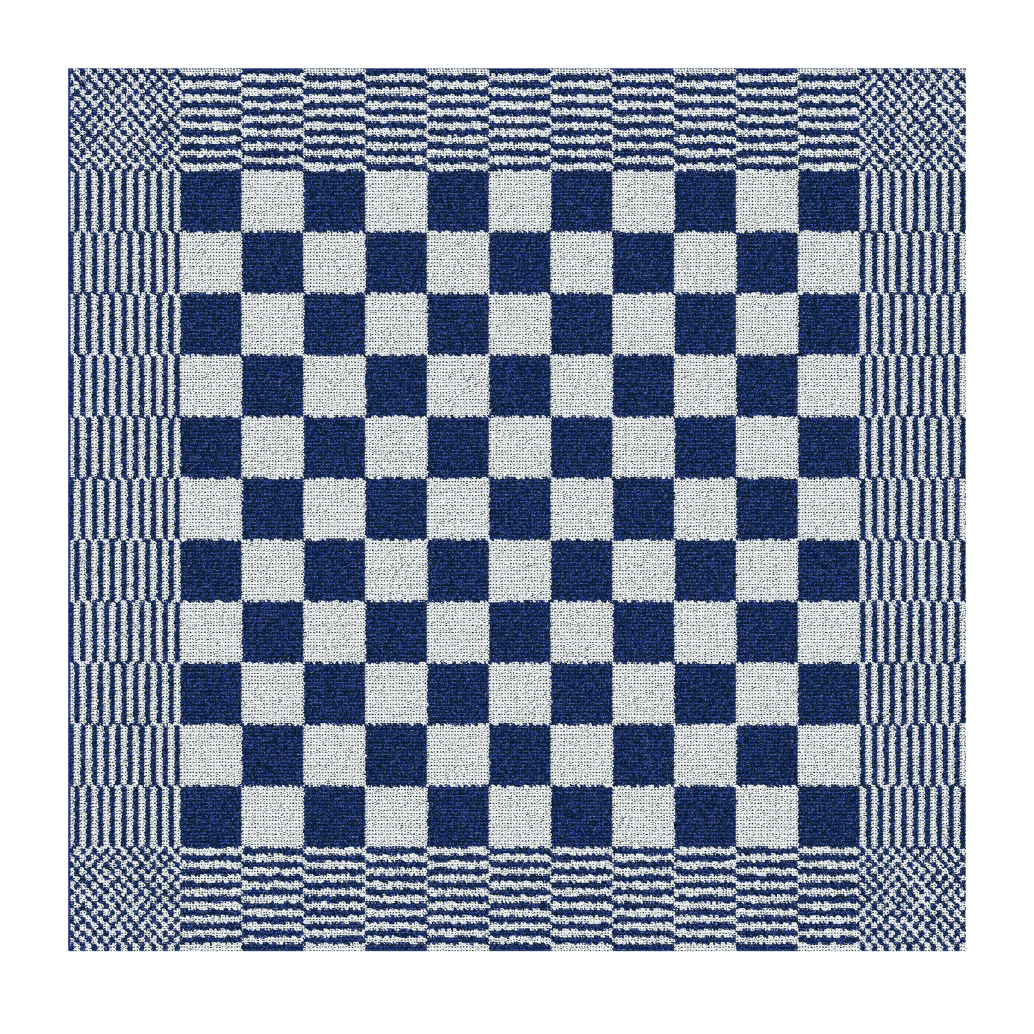 DDDDD Barbeque keukendoek 50x55cm blauw (6 stuks)
