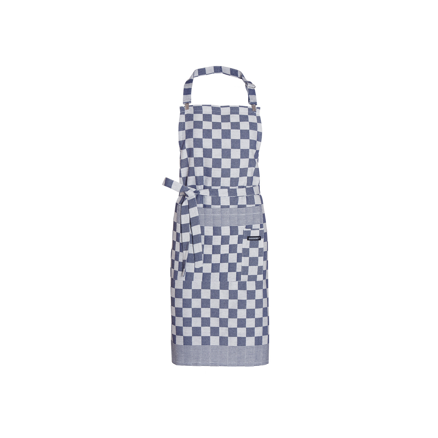 DDDDD Barbeque keukenschort 90x85cm blauw