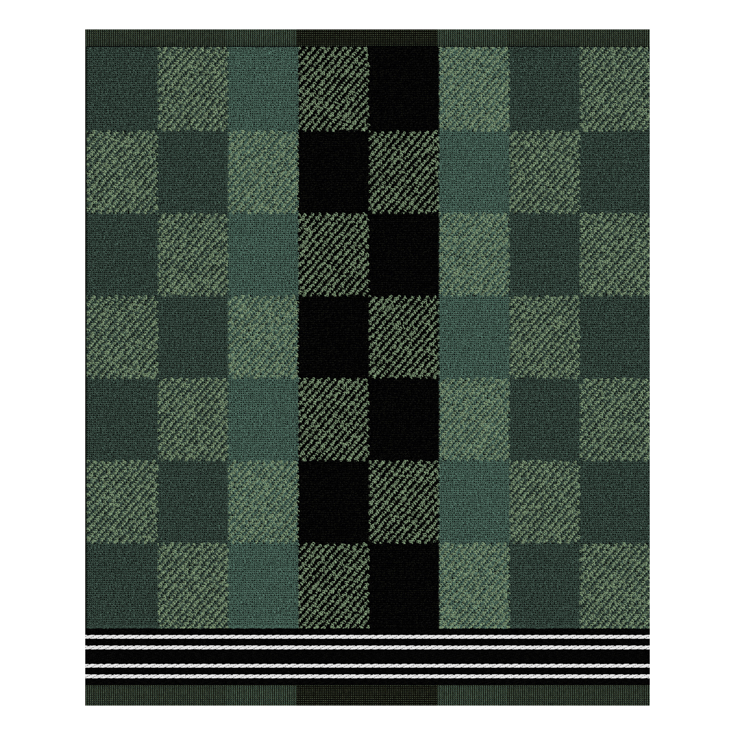 DDDDD Feller keukendoek 50x55cm groen (6 stuks)