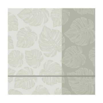DDDDD Monstera theedoek 60x65cm crème (6 stuks)