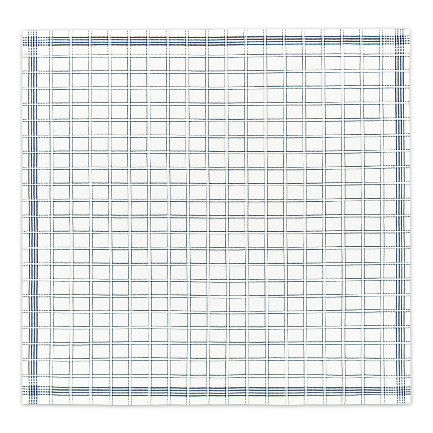 DDDDD National theedoek 65x65cm blue (6 stuks)