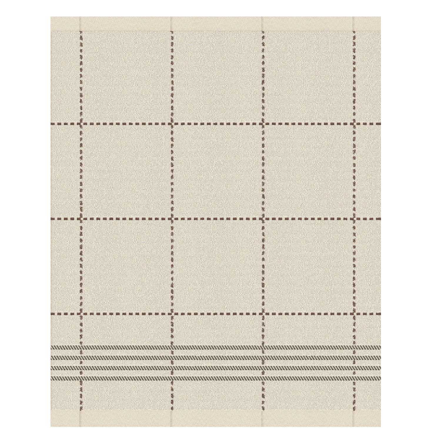 DDDDD Morvan keukendoek 50x55cm bio katoen natuurkleur (6 stuks)