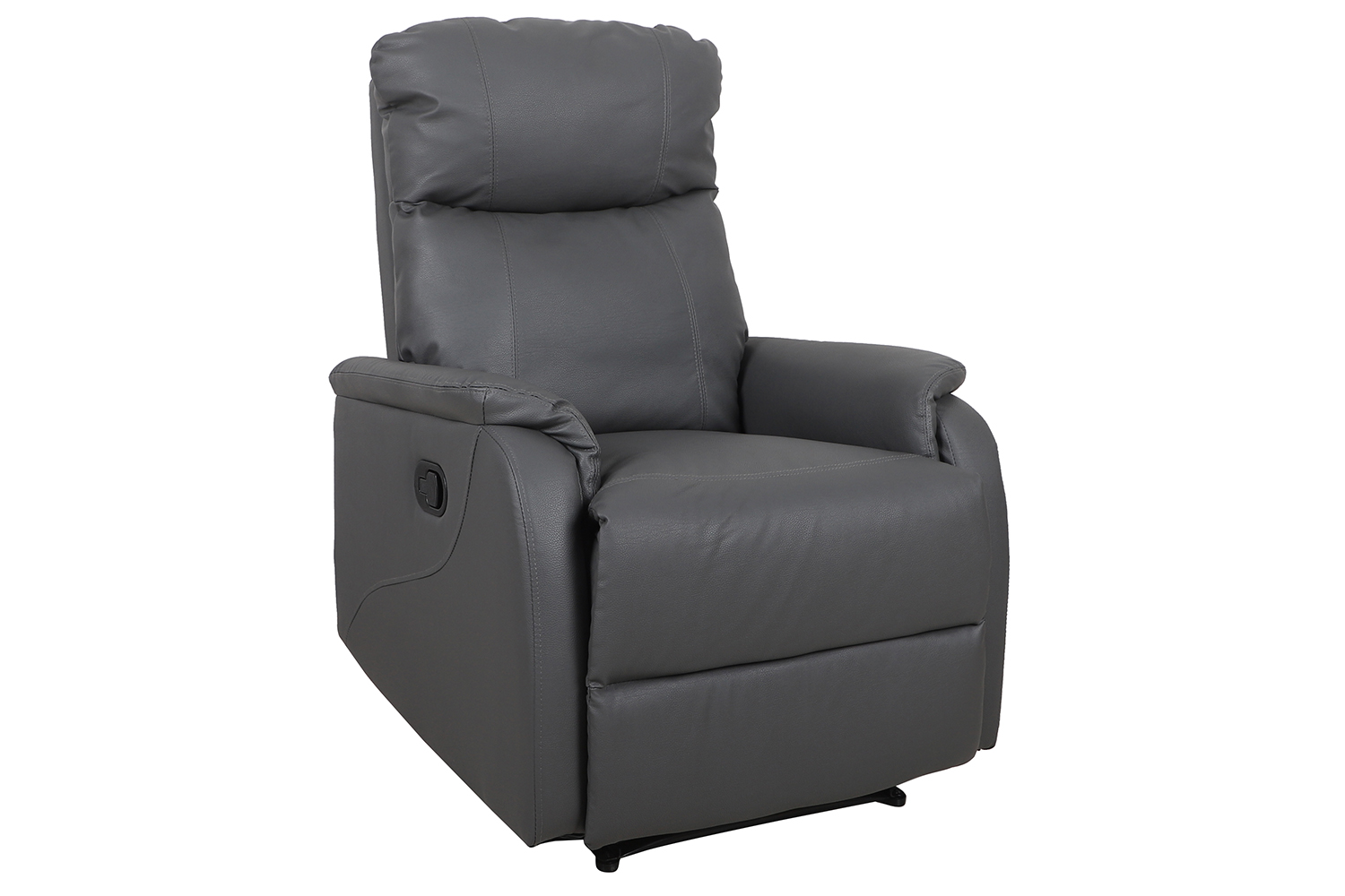 Toria Relaxfauteuil – Manueel Verstelbaar – Kunstleer – Grijs