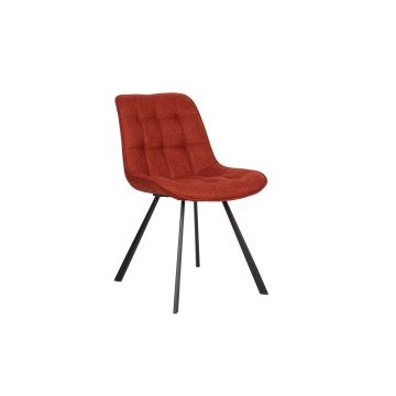 Arona Eetkamerstoel – Stof – Rood