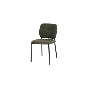 Sona Eetkamerstoel – Stof – Groen
