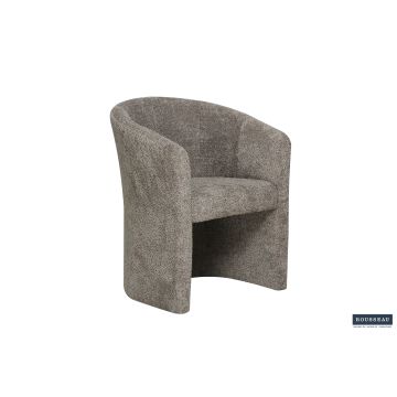 Charu Kuipstoel – Bouclé – Bruin