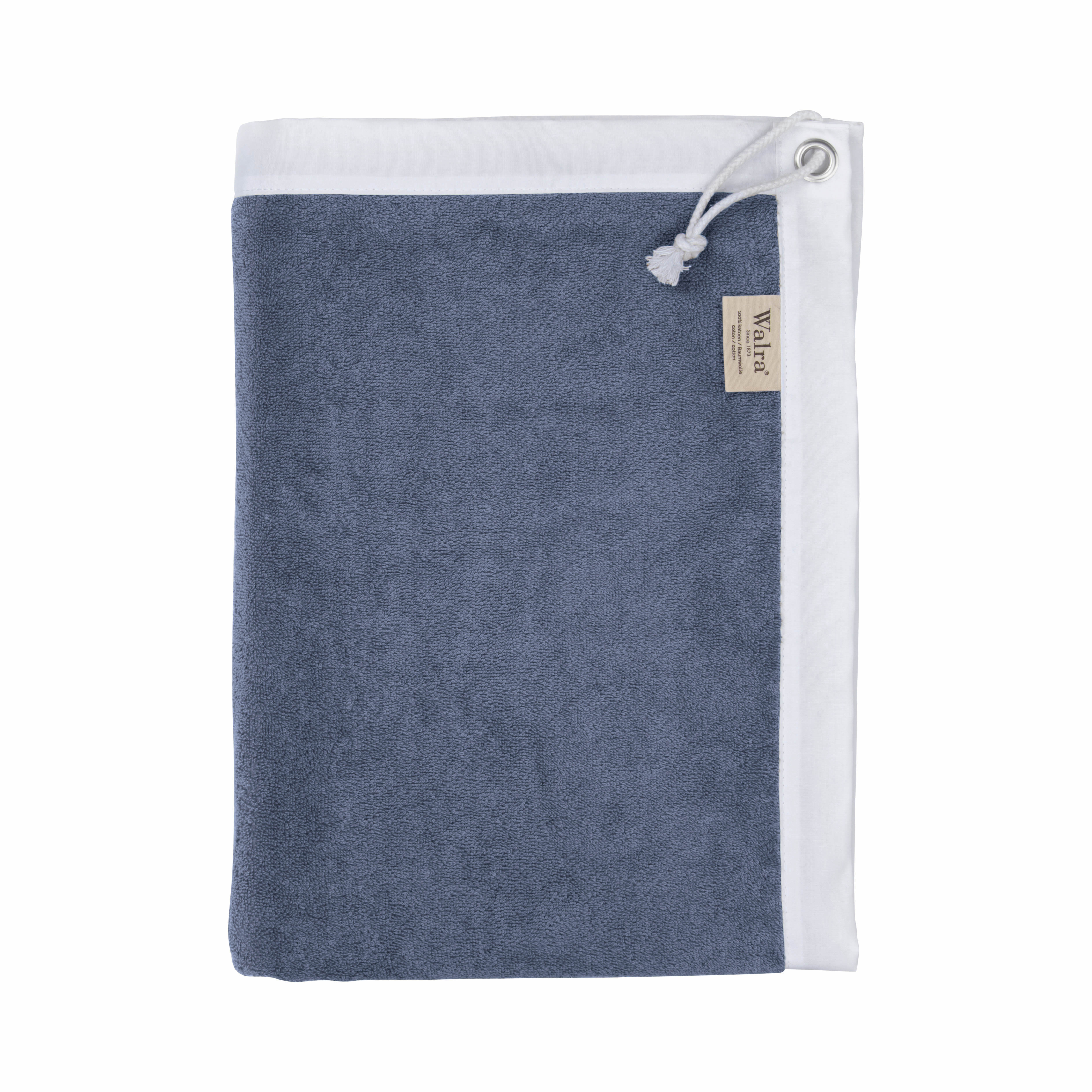 Italian strandlaken 100x180cm donkerblauw