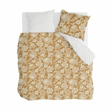 Country Love dekbedovertrek 240x220cm cognac