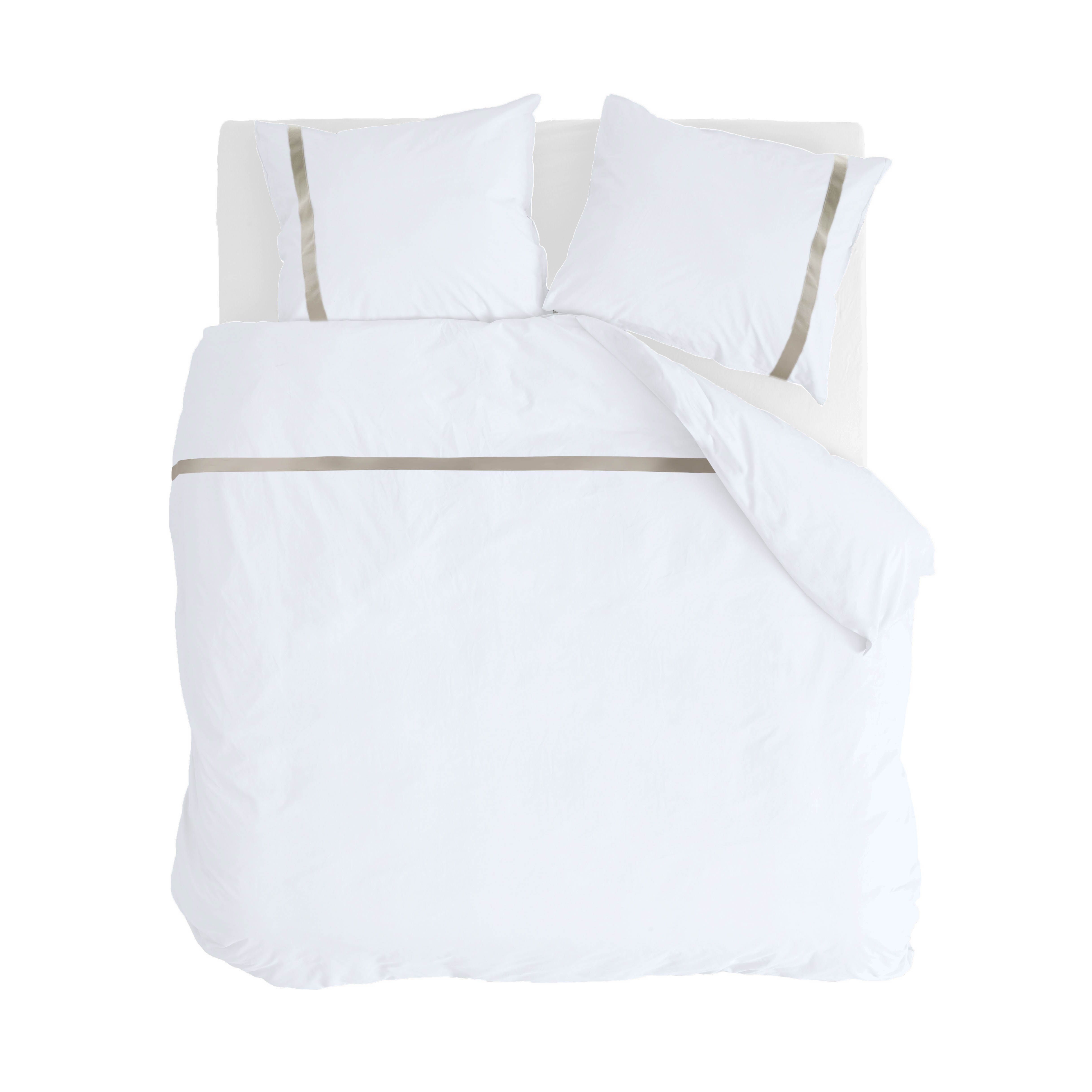 Timeless Chic dekbedovertrek 240x220cm wit