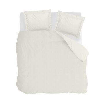 Vintage Club dekbedovertrek 240x220cm zandkleur