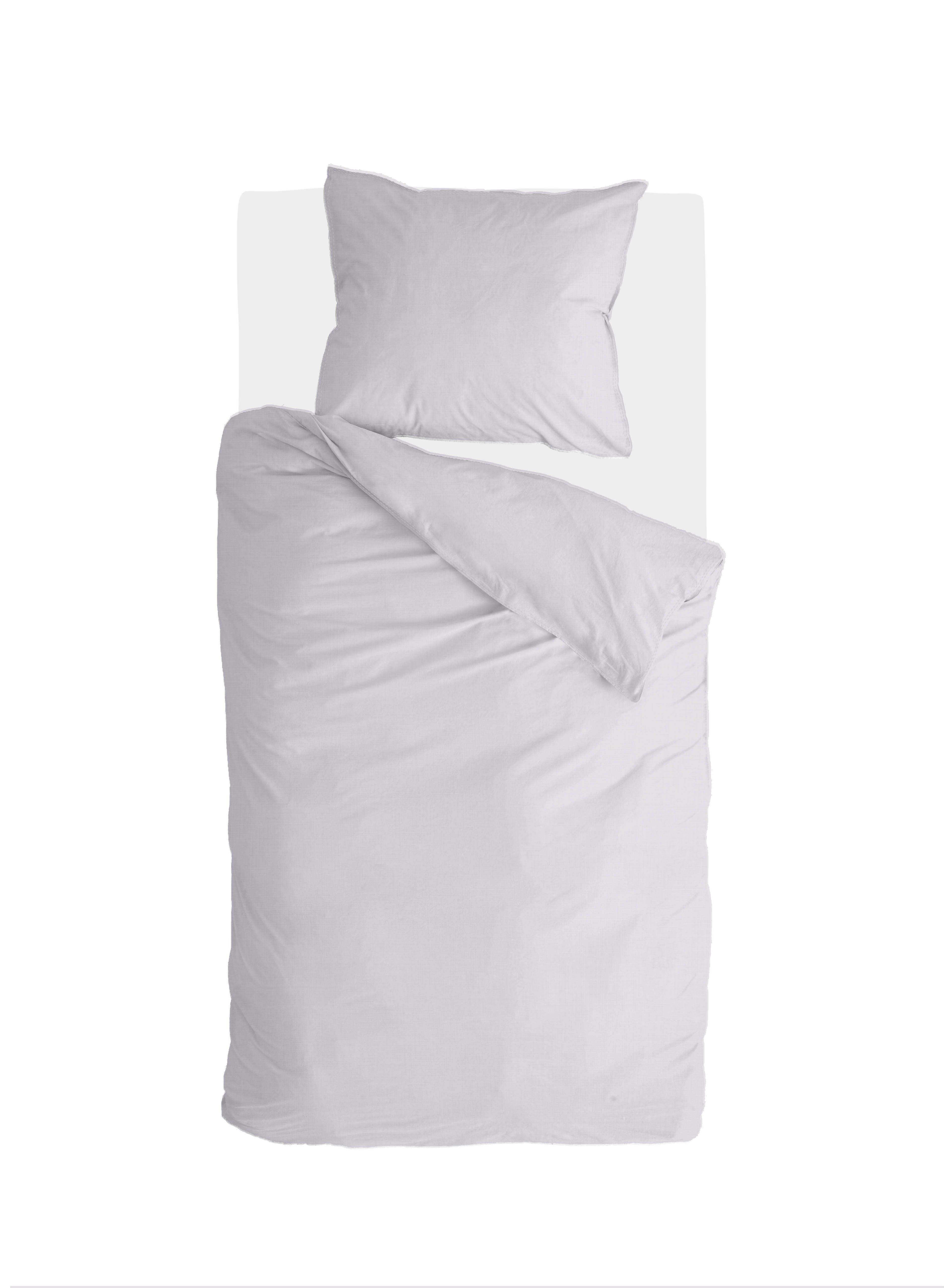 Vintage Cotton dekbedovertrek 135x200cm lila