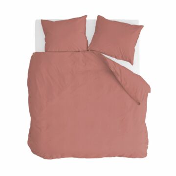 Vintage Cotton dekbedovertrek 240x220cm terra