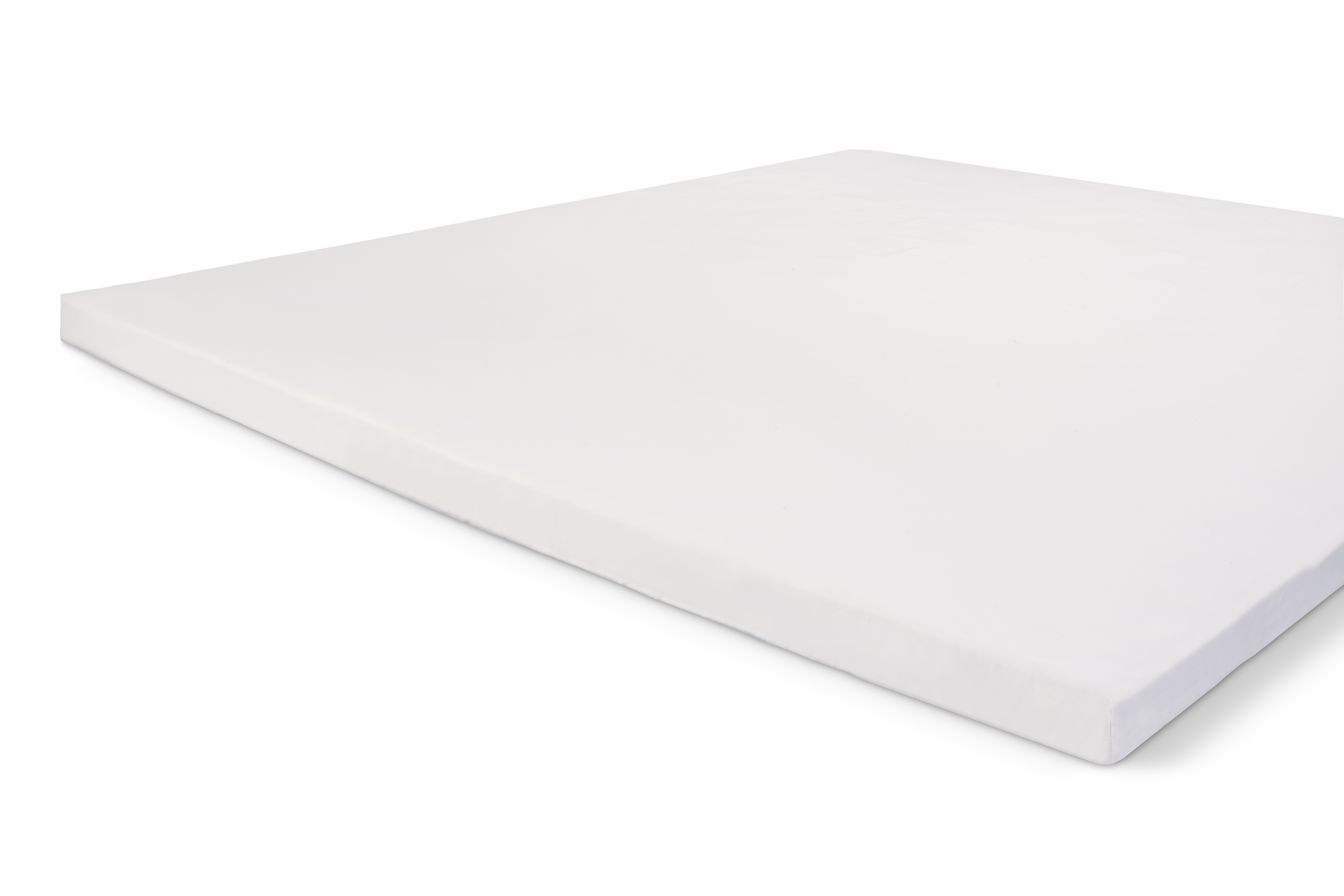 Crispy Cotton topper hoeslaken 140x200cm katoen wit