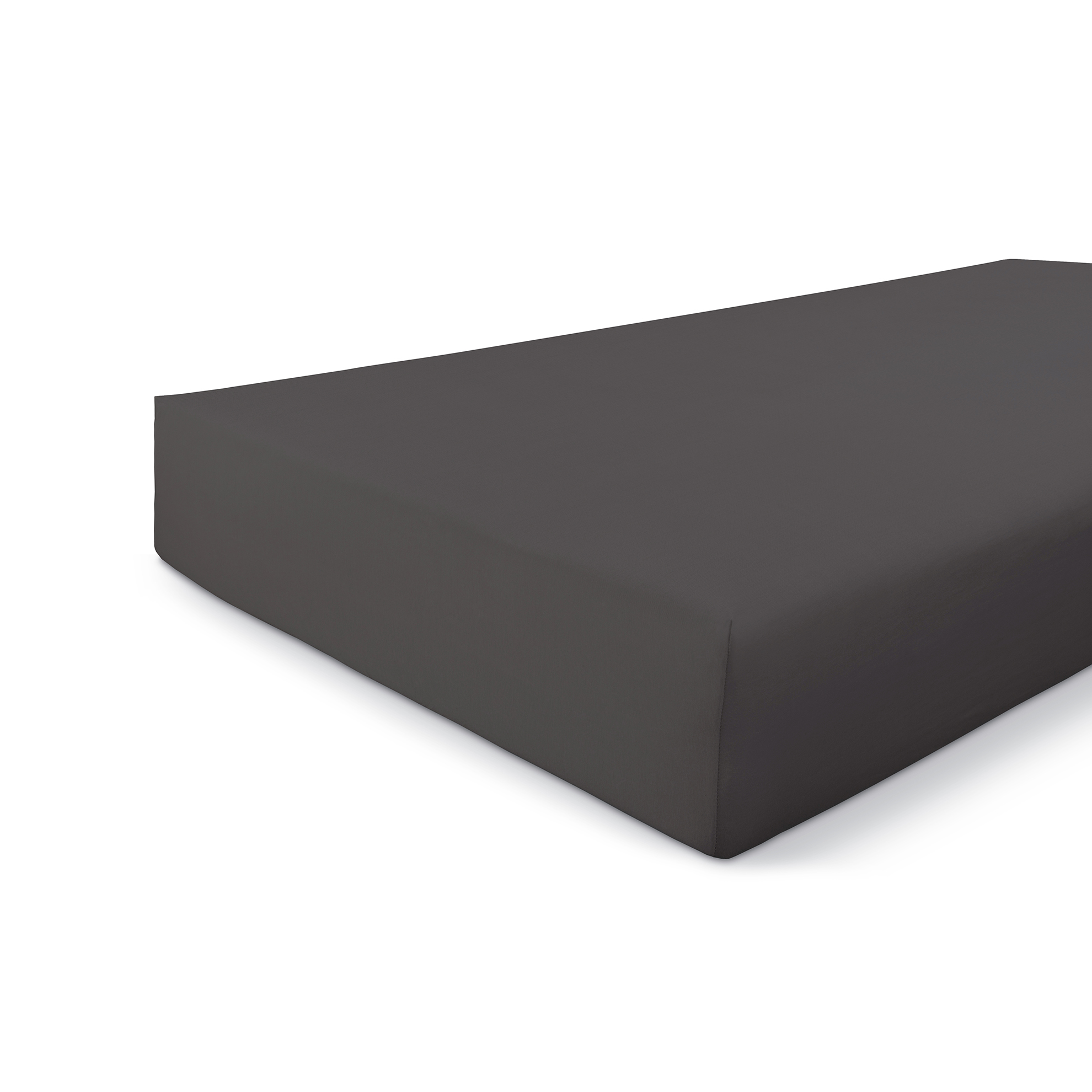 Jersey Stretch hoeslaken 180x200/210cm antraciet