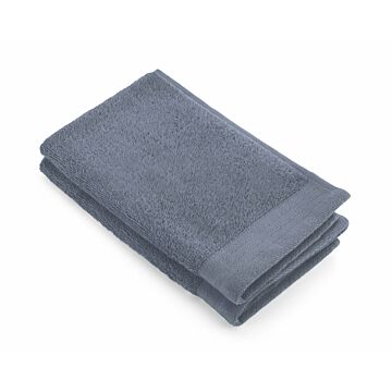 Soft Cotton gastendoek 30x50cm indigo (2 stuks)