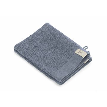 Soft Cotton washand 16x21cm indigo (2 stuks)