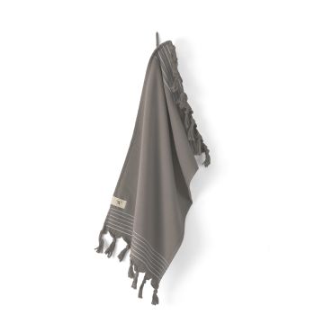 Soft Cotton Hamam gastendoek 30x50cm taupe (2 stuks)