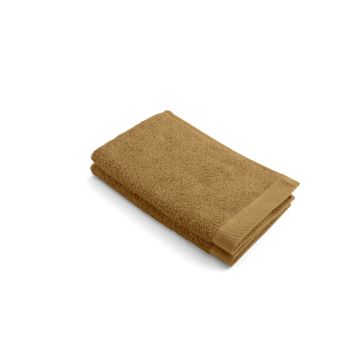 Remade Cotton gastendoek 30x50cm cognac (2 stuks)