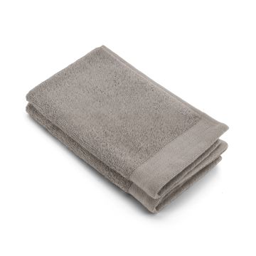 Soft Cotton I gastendoek 30x50cm taupe (2 stuks)
