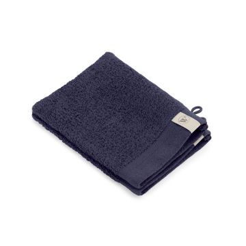 Soft Cotton washand 16x21cm navy (2 stuks)