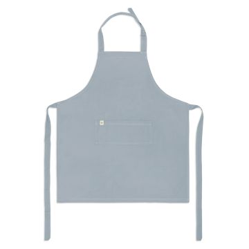 Cook with Happiness keukenschort 75x90cm jeans blauw