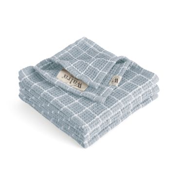Dry with Cubes vaatdoek 30x30cm jeans blauw (3 stuks)