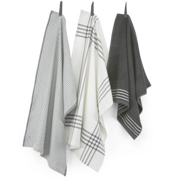 Superior keukenset 50x70cm (2 stuks) en 50x50cm (1 stuk) antraciet