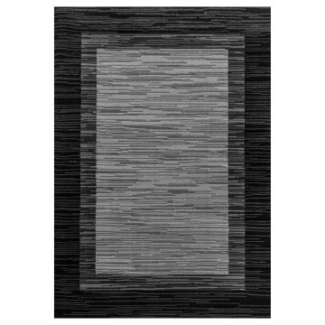 Base Care tapis poils ras coureur 80x250cm noir