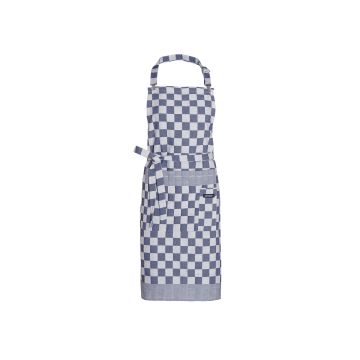 DDDDD Barbeque keukenschort 90x85cm blauw