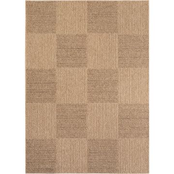 Timber Beo buitenkleed platgeweven loper 80x250cm beige