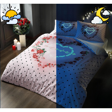 Taç Lover ranforce çift kişilik nevresim takımı 200x220cm pembe