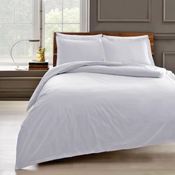 Taç Basic ranforce çift kişilik nevresim 200x220cm gri